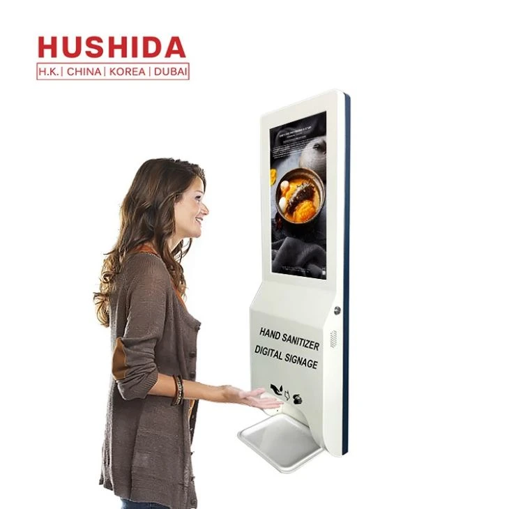 Advertising Display Automatic Hand Sanitizer Dispenser