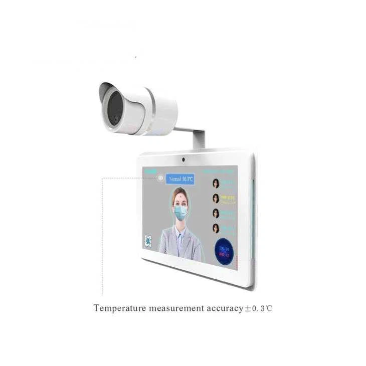 10.1 Inch AI Facial Detection Thermal Imaging Thermometer For Enterprise, Train Station, Public Areas